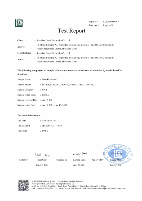 industrial-keyboard-salt-spray-test-report