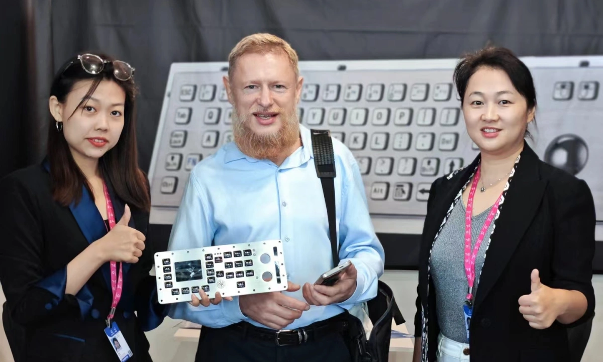 DAVOLIN showcasing industrial keyboard solutions at INNOPROM Yekaterinburg Russia
