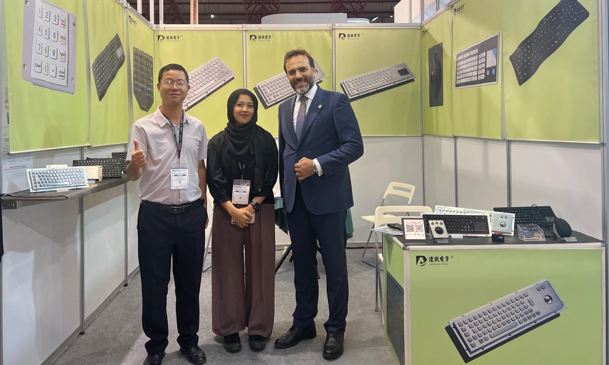 industrial exhibition participation by DAVOLIN team in Jakarta Indonesia