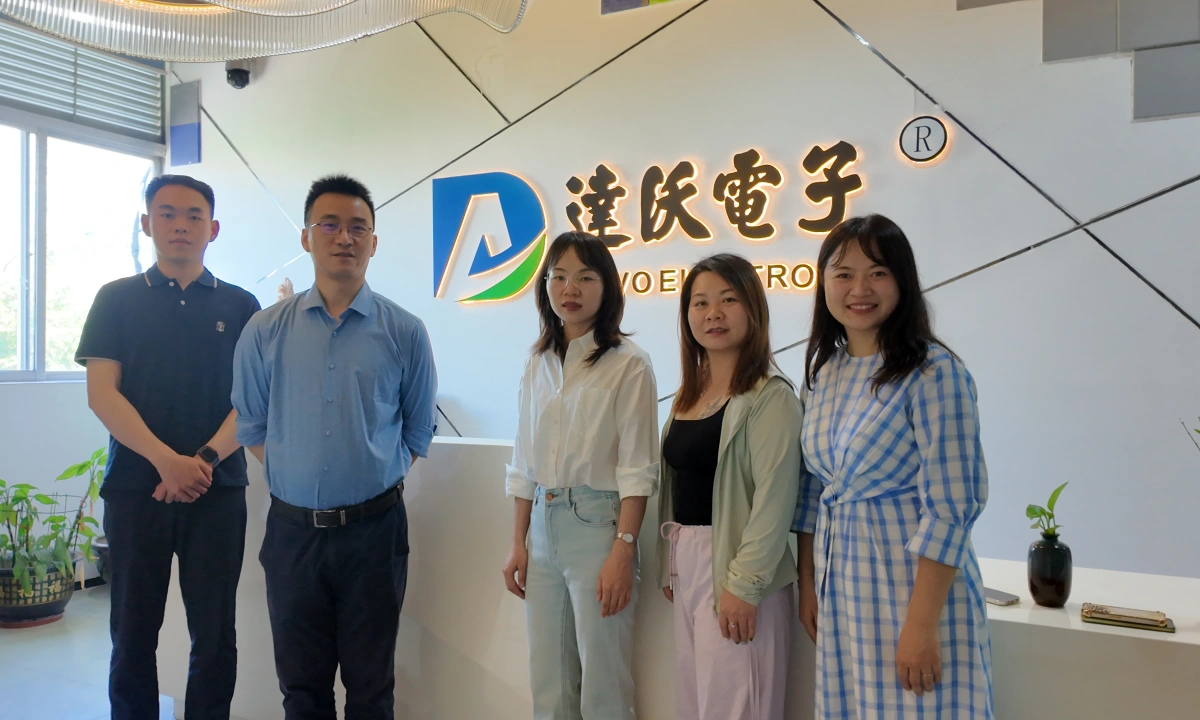 Delegation from University of Science and Technology Beijing visiting DAVOLIN for input device collaboration