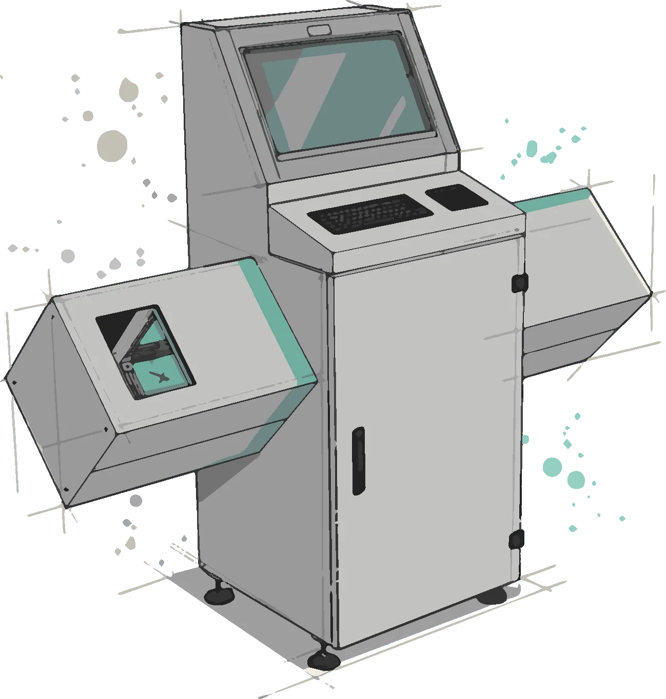 Profile measurement equipment design with an integrated operator interface